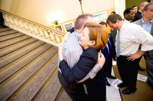 Wedding bells ring for gay New Yorkers 2