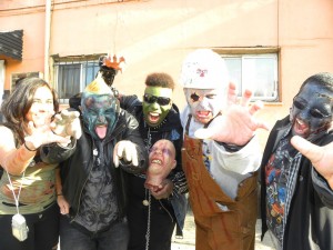 Queens residents take ‘zombie walk’ 1