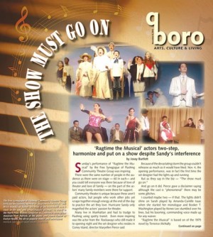 Characters in ‘Ragtime the Musical’ transform on stage 1
