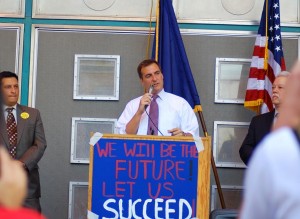 Students and politicians say no