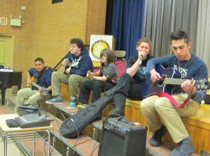 School outsiders find  home in music 1