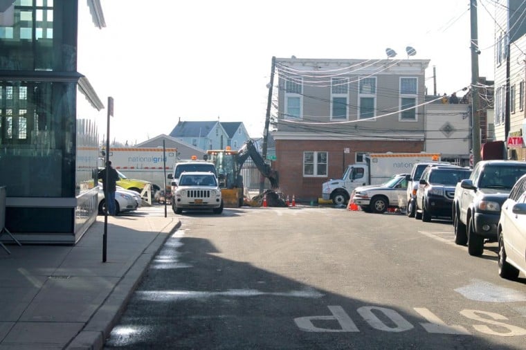 Residents fret over Coleman Sq. work