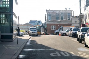 Residents fret over Coleman Sq. work