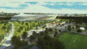 MLS soccer stadium rendering not the real deal, league says 1