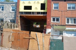 Family displaced by sinking house 1