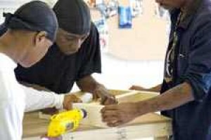 Residents team up for a public project 