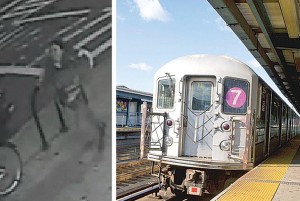 Woman charged with hate crime for subway death