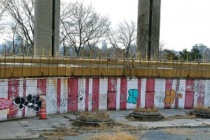 Graffiti headache at State Pavilion 1