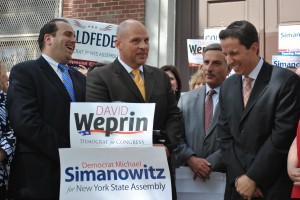 UFT endorses Weprin, Goldfeder and Simanowitz