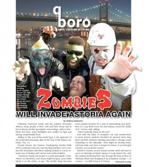 Zombies attack Astoria in annual Queens Thanksgiving Zombie Walk 1