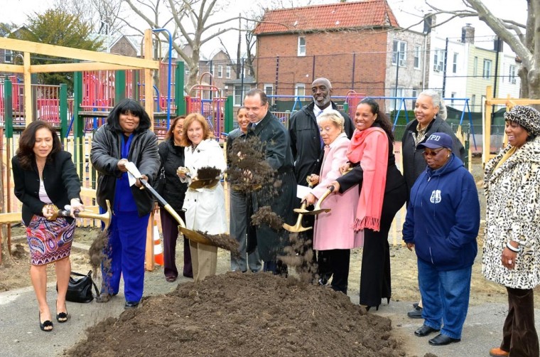 Ground broken on park 1