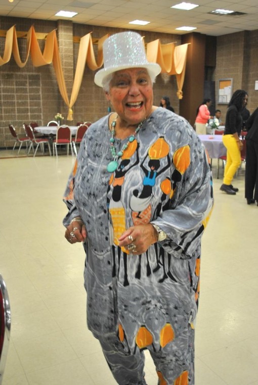 Fancy fun at high tea for seniors in St. Albans