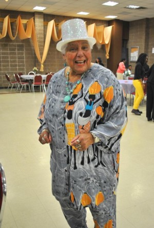 Fancy fun at high tea for seniors in St. Albans