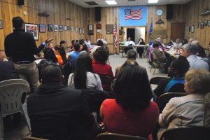 New chairman has first CB 4 meeting 1