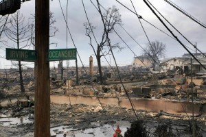 Rockaway Peninsula devastated by Hurricane Sandy  2