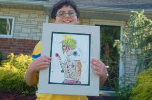 Preteen artist sells art for good cause 1