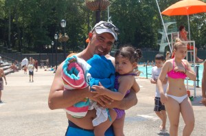 Swimming time at Astoria Pool