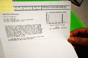 Fighting the city over a spike in water bills 1