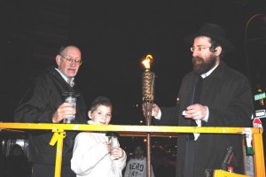 Chanukah comes to Rego Park 1