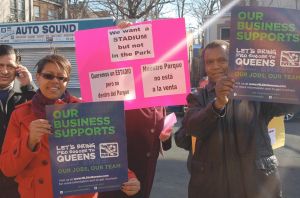 Major League Soccer promotes small business support for Queens stadium 1