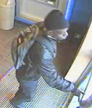 Bank robber sought 1