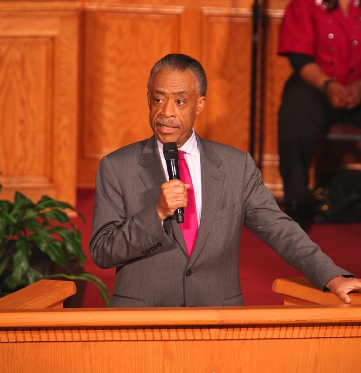 Sharpton visits Jamaica church 1