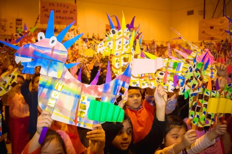 Celebrating Lunar New Year at PS 203