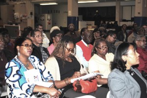 Collection of complaints at community meeting  1
