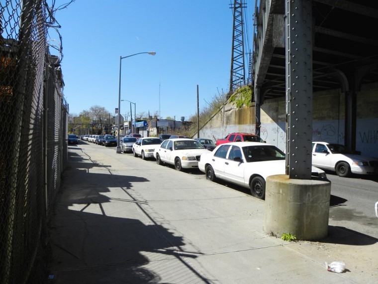 Empty cabs take up residential parking1