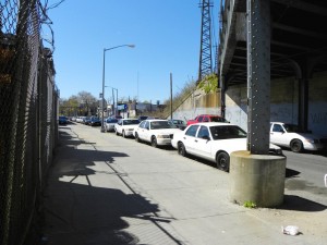 Empty cabs take up residential parking1