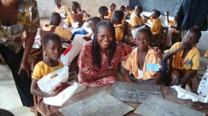 Slowly, but surely, Gzifa helps build African school 1