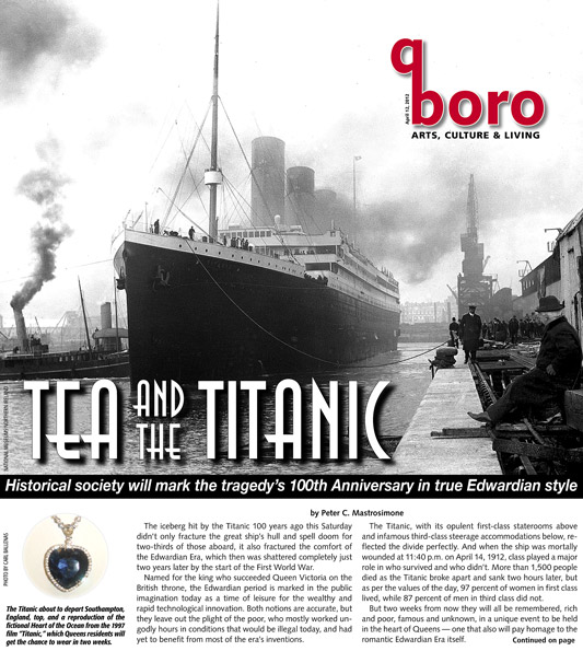 Paying homage to the tragedy of the Titanic 1