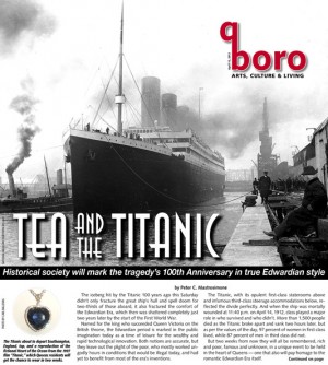 Paying homage to the tragedy of the Titanic 1