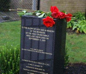 Holy Cross High School unveils 9/11 memorial 3