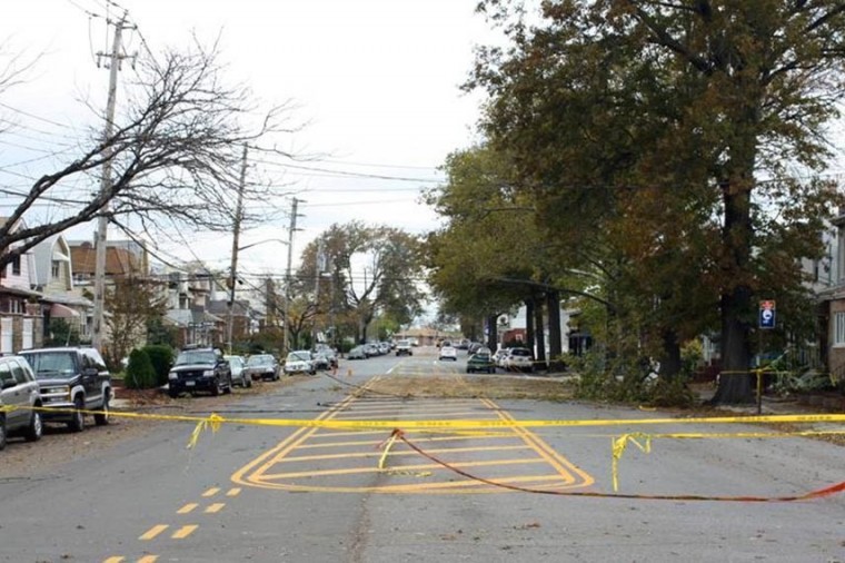 Hurricane Sandy leaves her mark on central and southwestern Queens