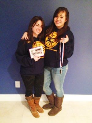 Stefania and Halle go to Washington 1
