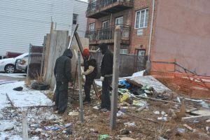 Dirty, dangerous lot in Jamaica cleaned 1