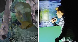 A mix of live and video performance 1
