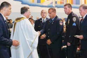 Holy Cross High School unveils 9/11 memorial 1