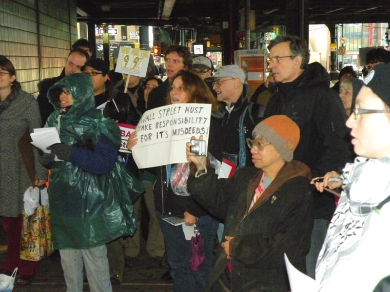 Occupy Wall Street protesters meet in Queens