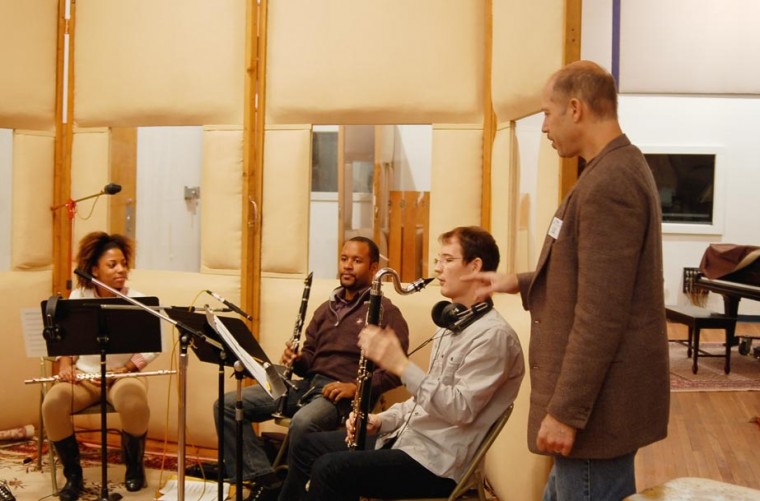 Queens College records at Kaufman Studio  1