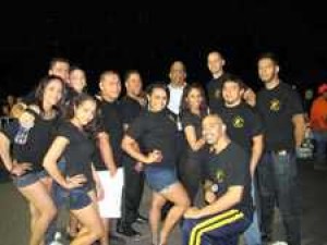 Comrie co-hosts salsa night 