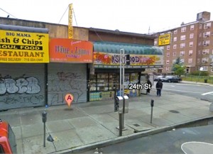 Man killed at liquor store 1