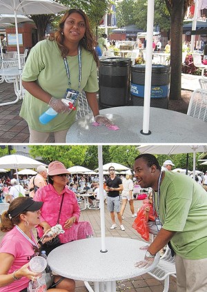 YAI workers find home at US Open 1