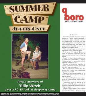 APEC's premiere of 'Billy Witch' gives a PG-13 look at sleepaway camp 1
