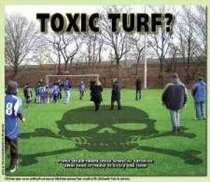 Parks tests artificial surfaces for toxic lead 