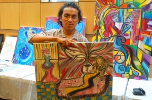 Immigrant workers share their art 1