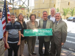Martin Trainor honored 1