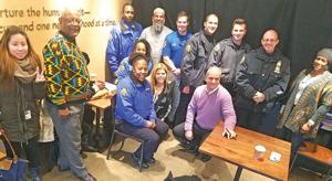 Jamaica folks have ‘Coffee with a Cop’ 1