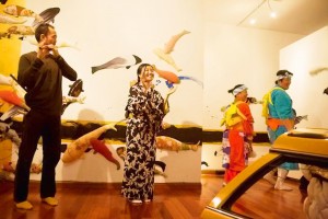 Modern art gets a traditional touch 3